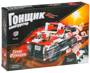 Конструктор Joy Toy Гонщик конструктор 2224RM, деталей 100 шт