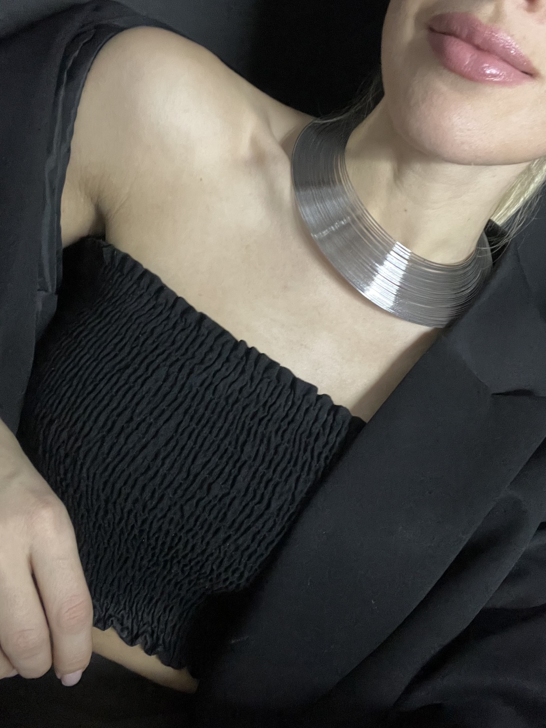 Stainless Steel длина 45 см титан, без вставок