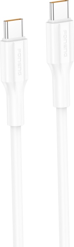 Кабель FONENG USB TypeC (M), 1 м, белый