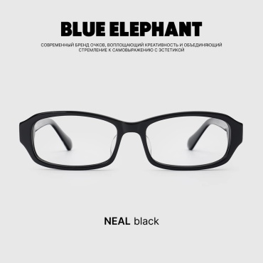BLUE ELEPHANT очки прямоугольные однотонные