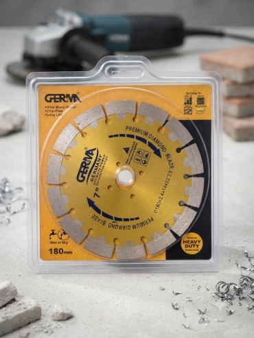 Диск отрезной алмазный 180x22.23х2.4 мм, GERMA G-7,180