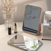 Зеркало настольное косметическое 10х15 см