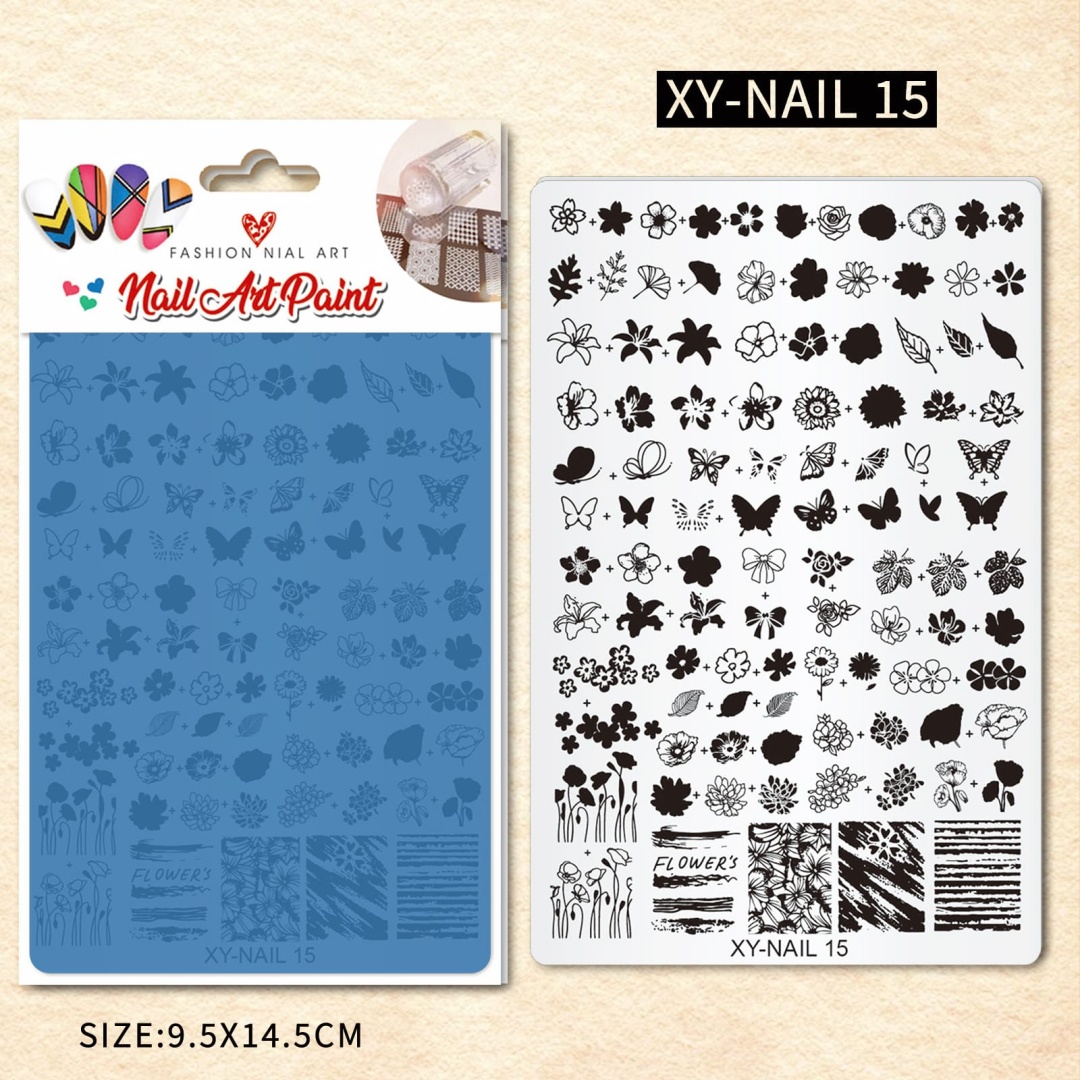 Fashion Nail Art пластины XY-Nail 15