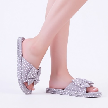 Тапочки Style серебристый