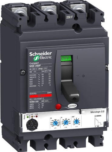 Schneider Electric автоматический выключатель 3P 100 A, 36 кА, 690 В