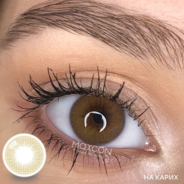 Контактные линзы MAXCON CLASSIC HONEY -3.75 кривизна 8.6 на год 2 шт