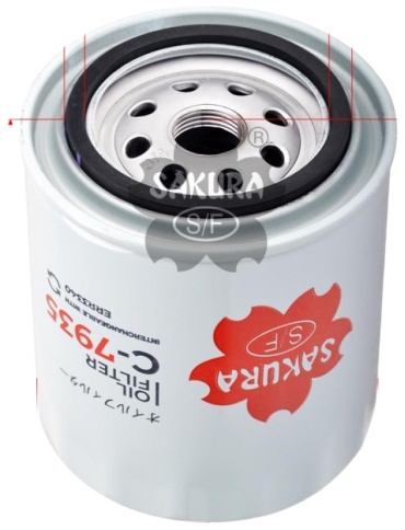 Sakura масляный фильтр C7935
