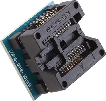 Модуль расширения ArduParts.kz SOP16 - DIP8 300mil (ZIF-панелька) (2040)