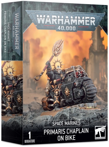 Настольная игра Games Workshop Warhammer 40,000 48-31 Space Marines: Primaris Chaplain on Bike