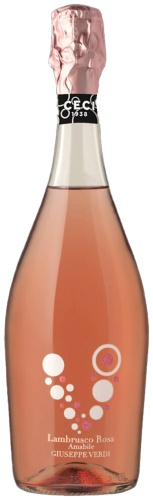 Lambrusco Ceci Rosa сладкое 12% 750 мл