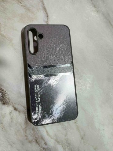 Чехол Green для Samsung Galaxy M15 темно-серый