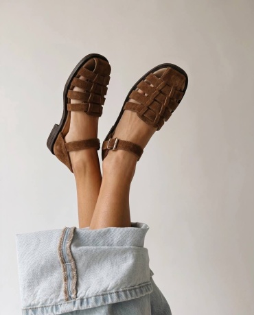 Сандалии Shoesmarket бронзовый