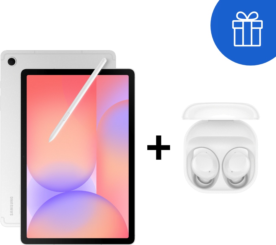 Планшет Samsung Galaxy Tab S10 Lite 10.9 дюйм 6 Гб/128 Гб серебристый + подарок