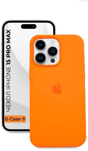 Чехол G-Case для Apple iPhone 15 Pro Max оранжевый