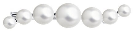 Брошь Diamant 94-140-01191-1 вес 1.85 г серебро, синтетический жемчуг