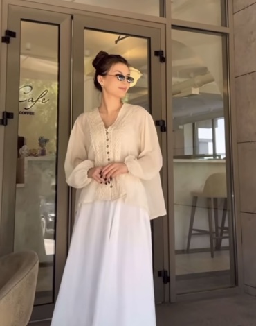 Блузка Boni бежевый