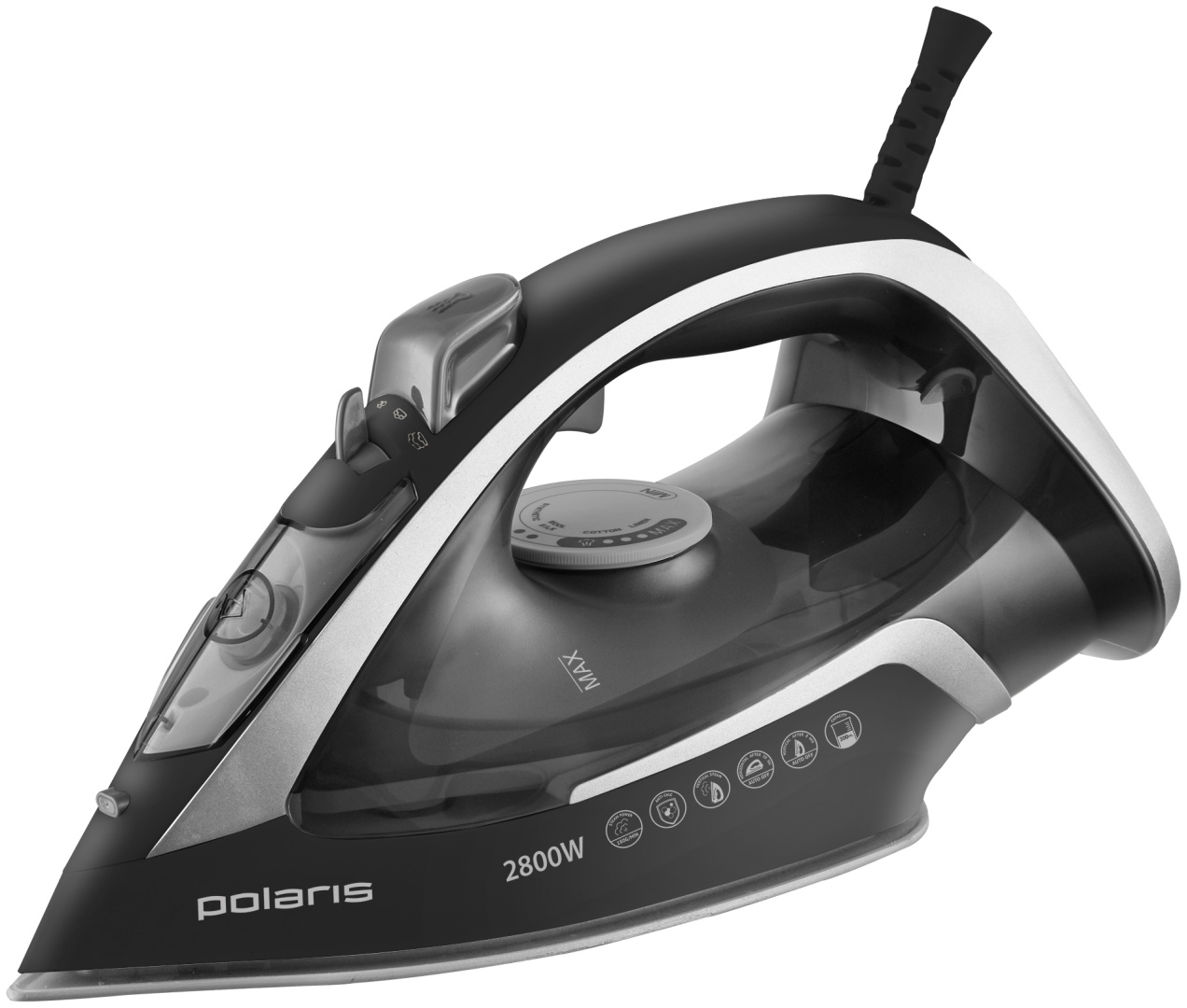 Утюг Polaris PIR 2897AK черный, белый