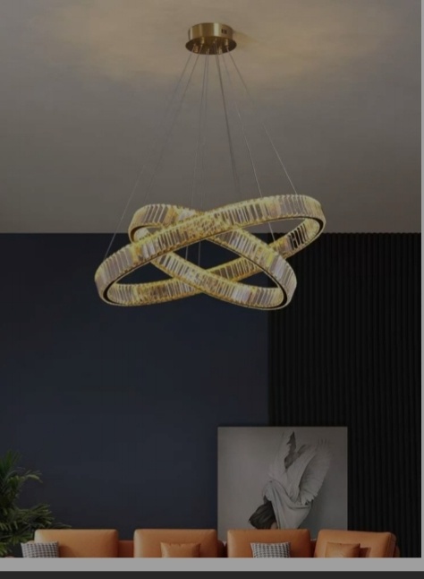 Люстра подвесная Crystal Lux LED, кол-во ламп: 2 шт