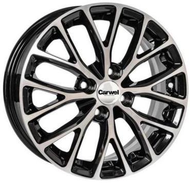 WorldWheels Carwel Хуко 1506 6x15/4x100 D60.1 ET50 4 диска графит, серый, черный