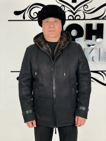 Дубленка ТОН САРАЙЫ черный