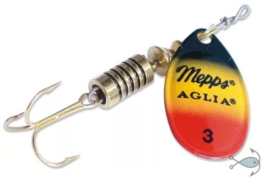 Блесна Mepps Aglia Furia № 3 1 шт Furia