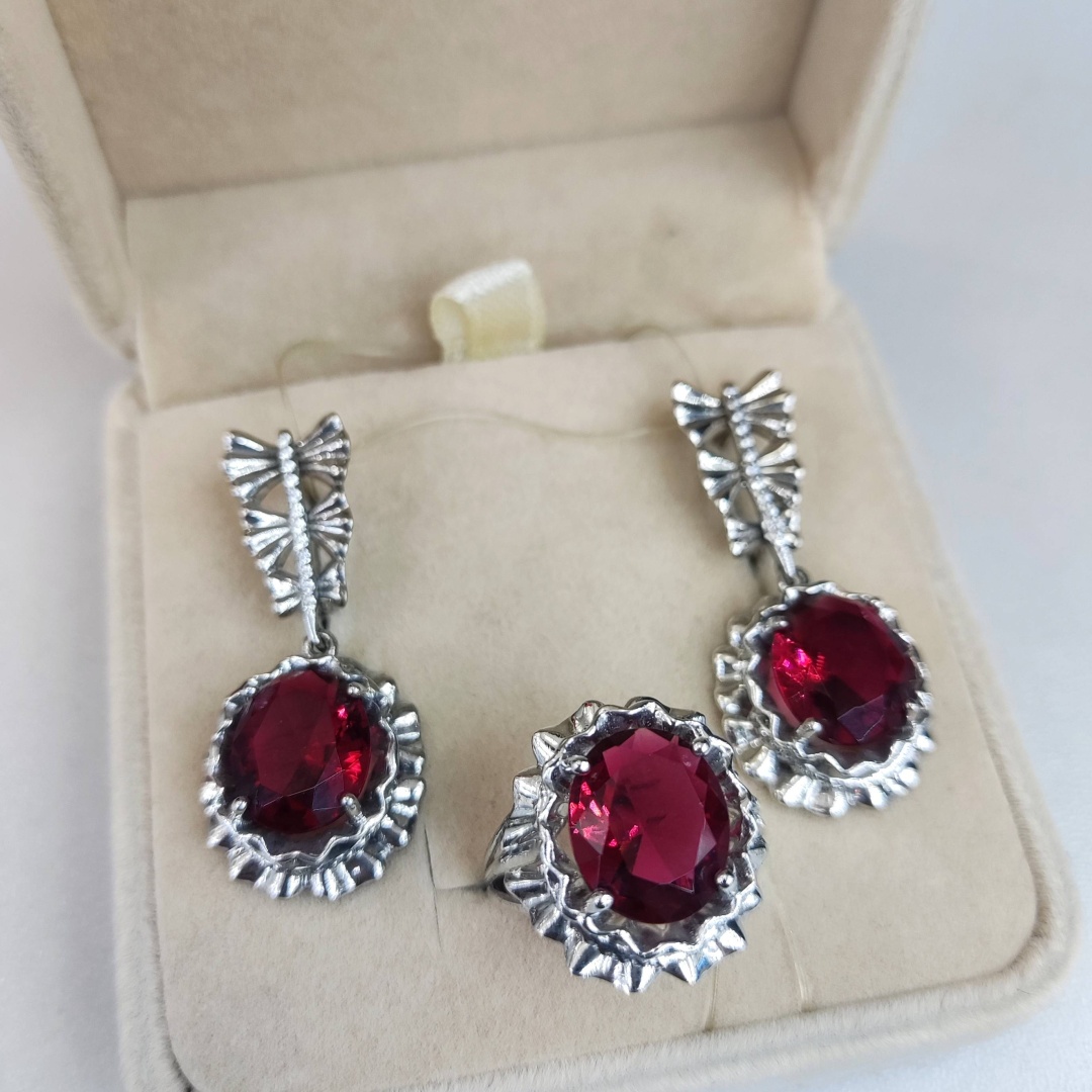 Серебро России к0704р115 / с0704р115 вес 15.76 г серебро, фианит, кварц