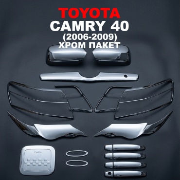 WellStar CLTYCAM007-004 для Toyota Camry 2008-2007 хром
