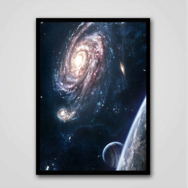 Quantum картина Космос внутри 21x30 см