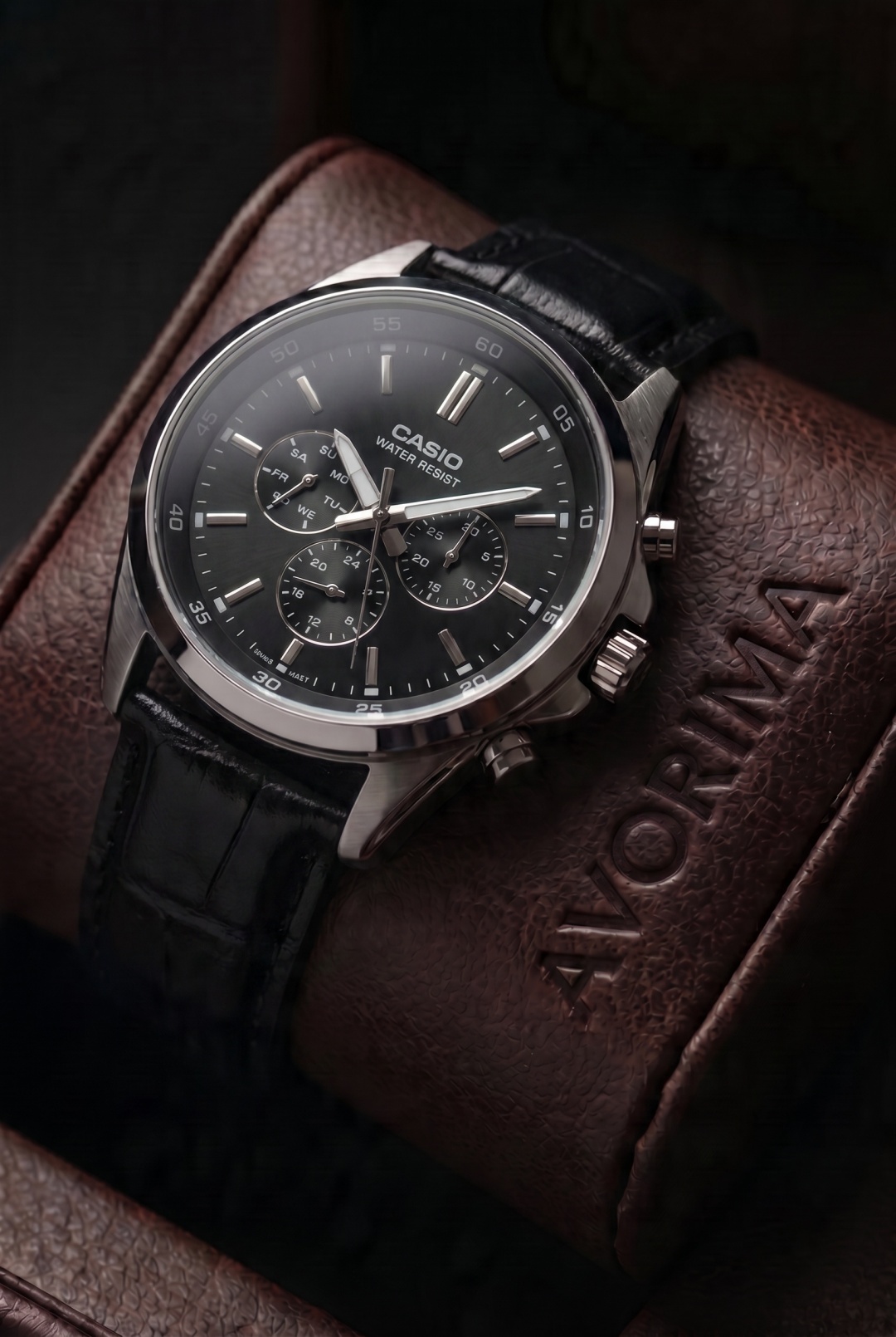 Кварцевые CASIO Мужские часы casio original AVRM нержавеющая сталь