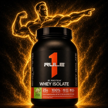 Протеин Rule 1 Protein Whey Isolate фисташки, мороженое 900 г