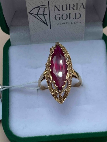 NURIA GOLD 5762233888 размер 19.5 вес 5.04 г золото, рубин
