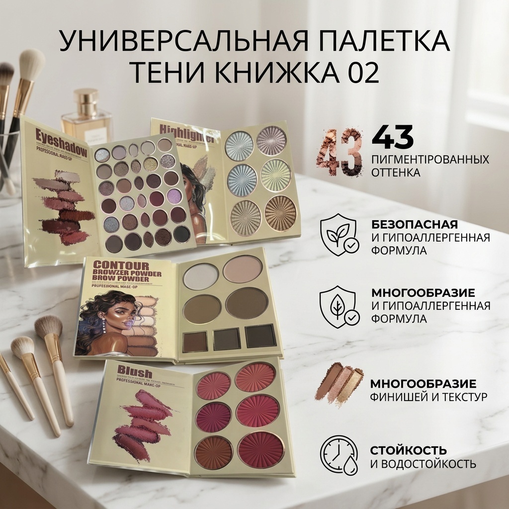 Тени прессованные Тени книжка 02