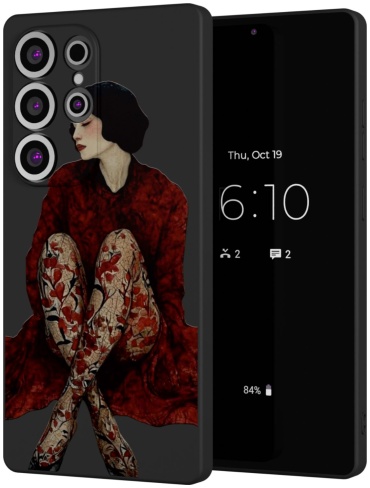 Чехол Mcover для Samsung Galaxy S25 Ultra рисунок