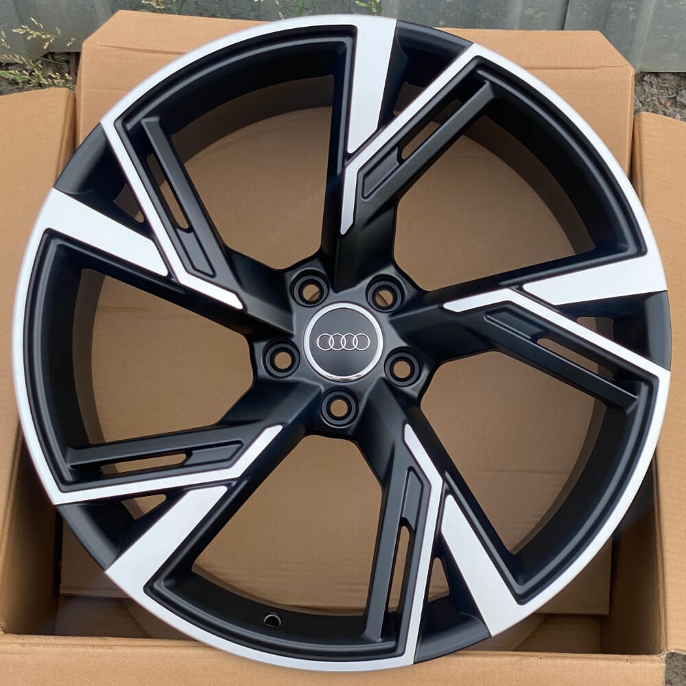 Rainbow Dance AUDI 9x20/5x112 D66.5 ET35 4 диска черный, серебристый
