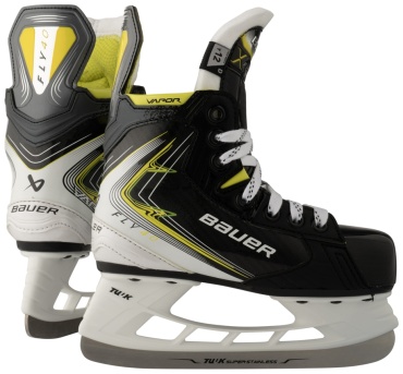 Bauer Коньки S25 VAPOR FLY40 D хоккейные белый, черный