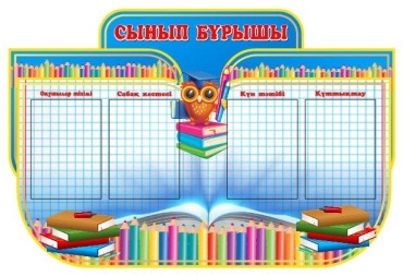 Табло ABAI Сынып бұрышы 110x120 см
