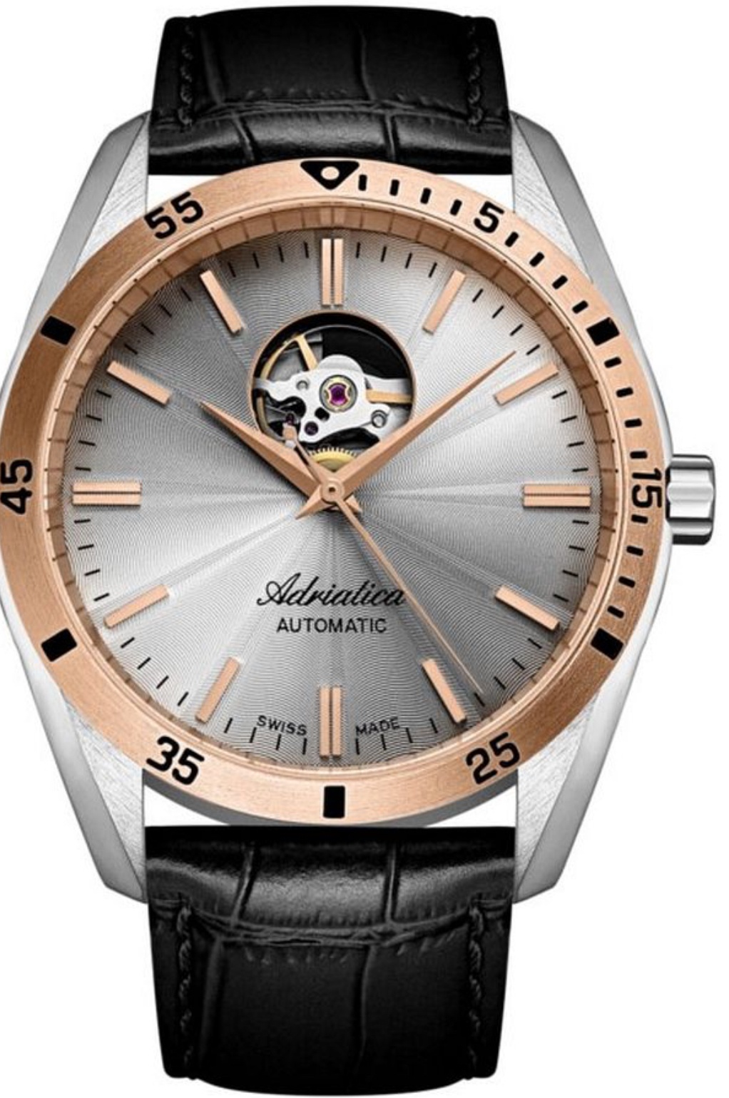 Механические Adriatica A8202.R217AO нержавеющая сталь