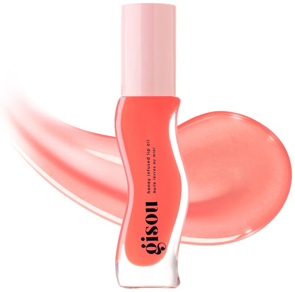 Gisou Honey Infused Lip Oil блеск для губ Bee-llini Peach