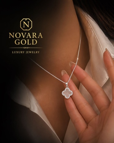 Колье Novara Gold Novara 555 длина 45 см вес 4 г серебро, без вставок
