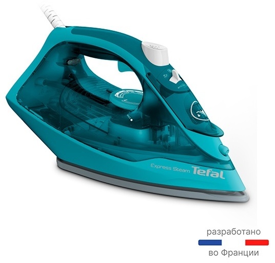 Утюг Tefal Express steam FV2867E0 синий