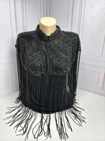 Кейп Lady Style текстиль, бисер