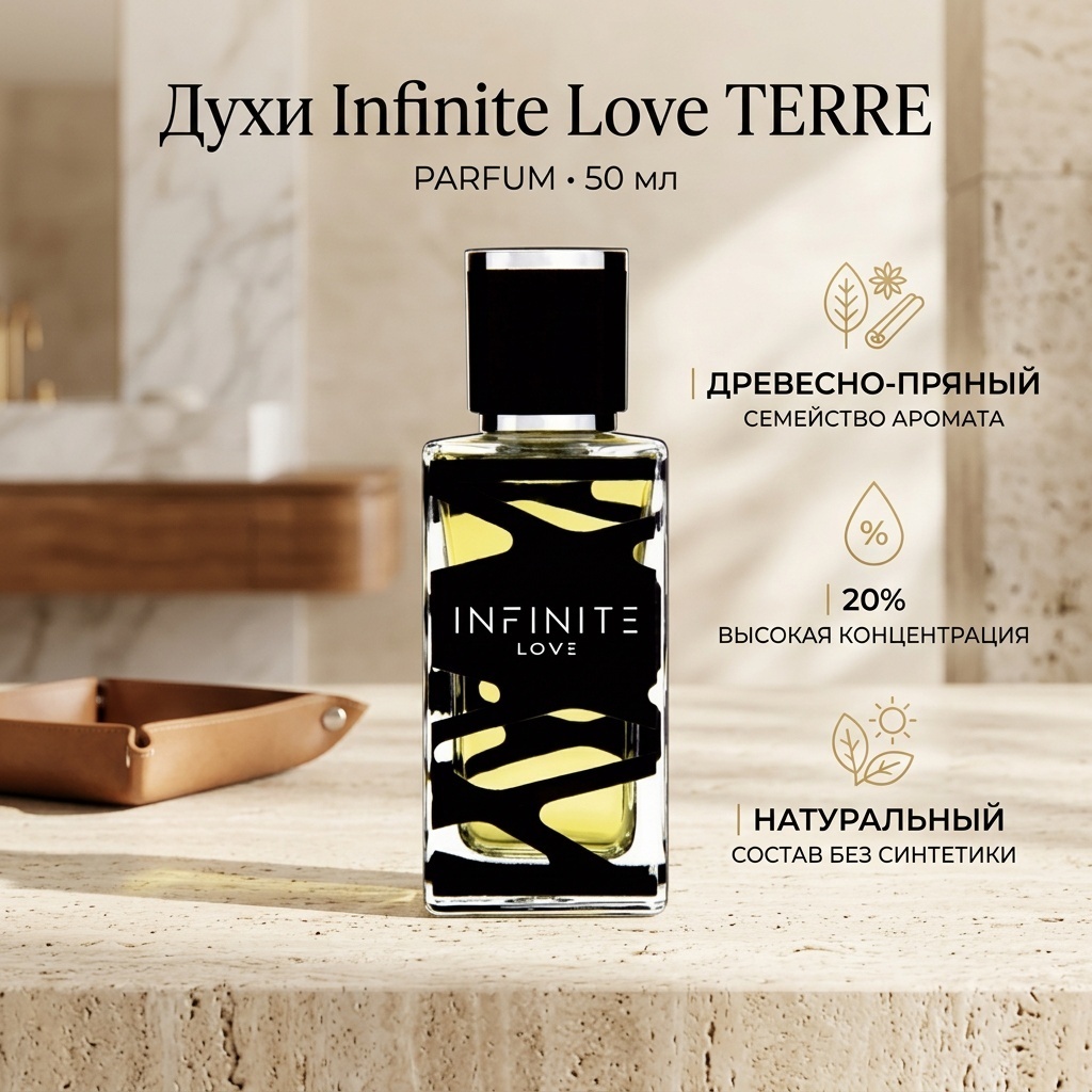 Infinite Love TERRE духи PARFUM 50 мл, для мужчин