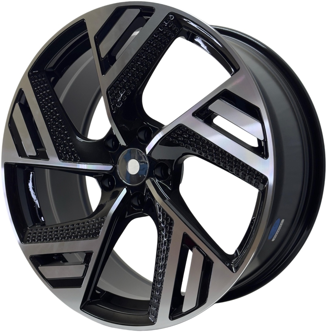 Yixing 1127 WestWheels 8x19/5x114.3 D67.1 ET42 4 диска черный, хром