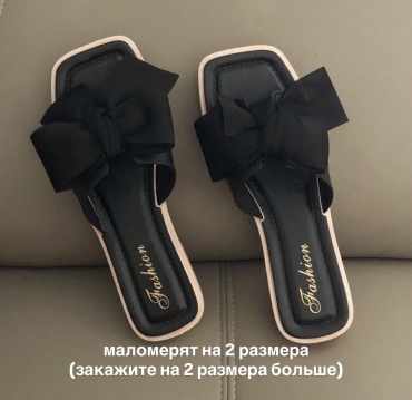 Шлепанцы YgunSei черный