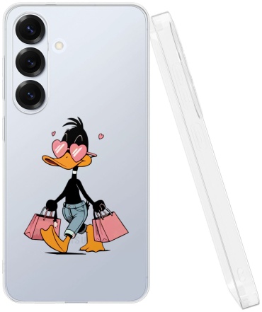 Чехол Mcover для Samsung Galaxy S25 рисунок