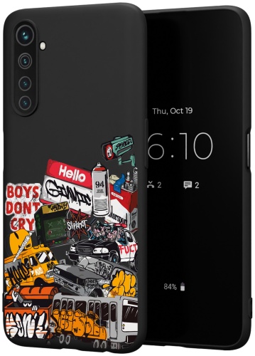 Чехол для Realme Realme 6 Pro рисунок
