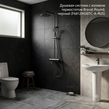 BRAVAT душевой набор (гарнитур) F6812943BTC-A-RUS