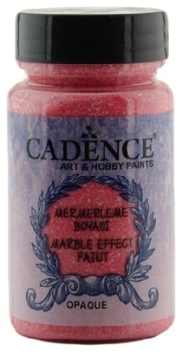 Акриловая краска с эффектом мрамора Cadence Marble Effect Paint Opaque 90 ml. Red-82