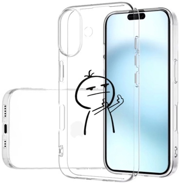 Чехол DiCase для Apple iPhone 17 прозрачный