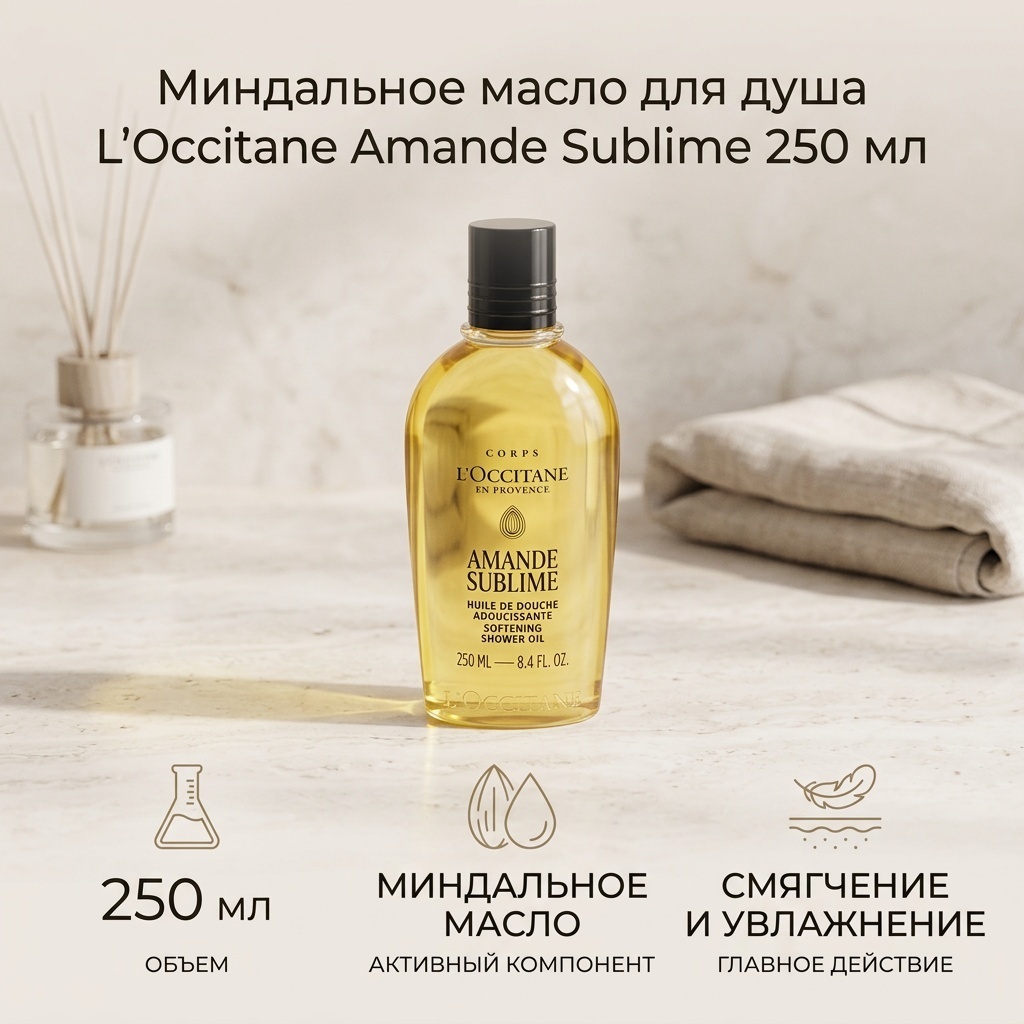 L'Occitane Almond Oil масло 250 мл